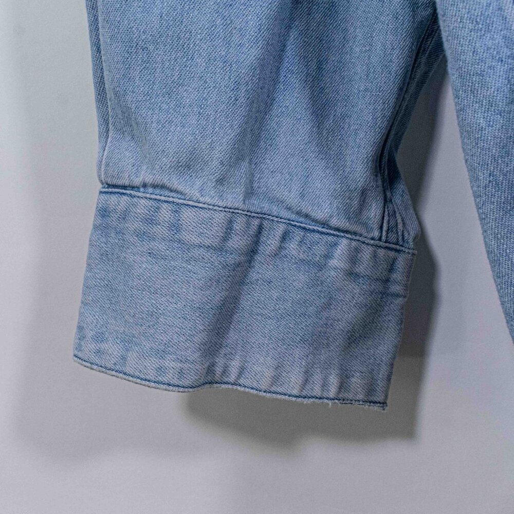 Vtg 90s Java Software Sun Microsystems Denim Shir… - image 7